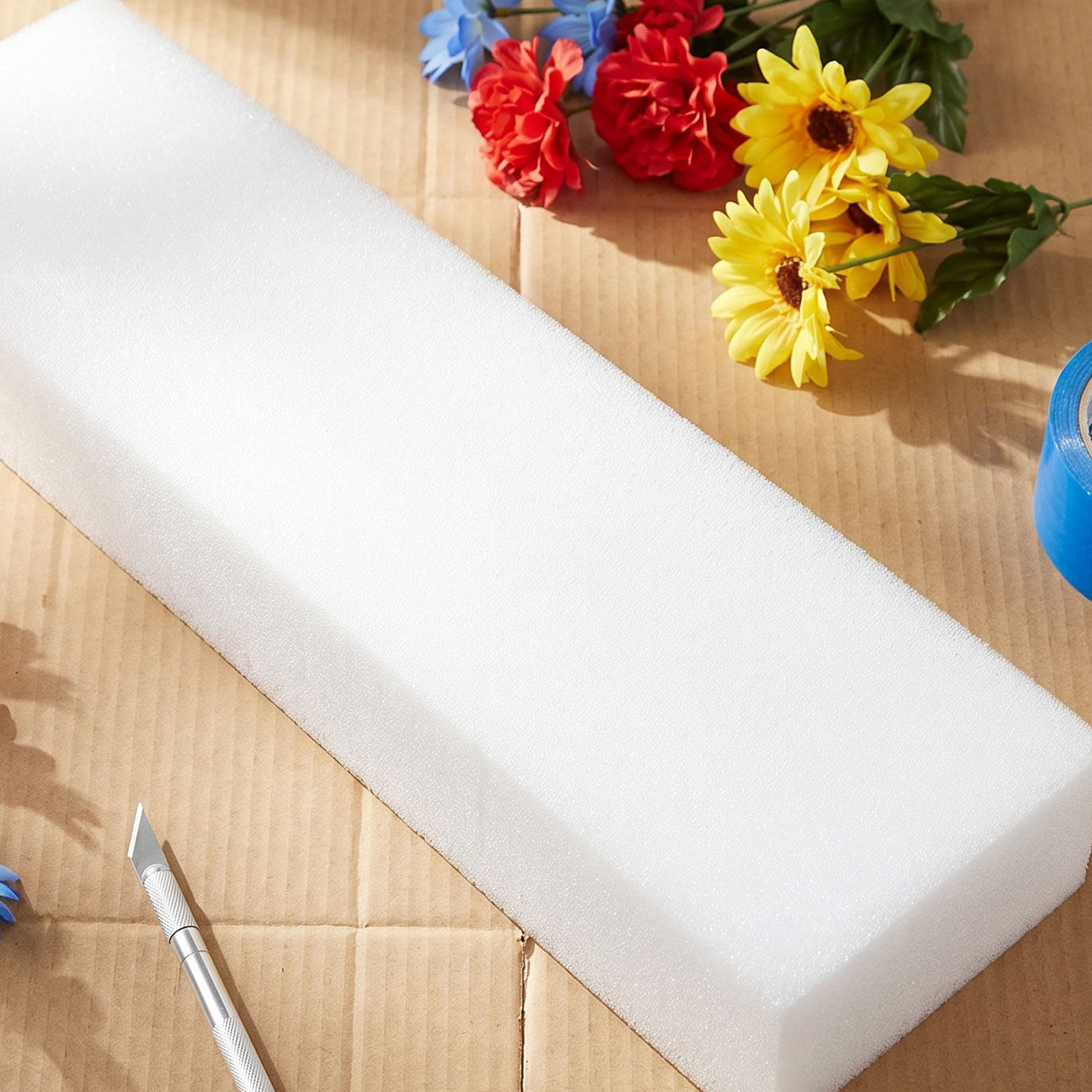 Embellishment Crafts - 4Pcs Floral Foam Blocks for Crafts