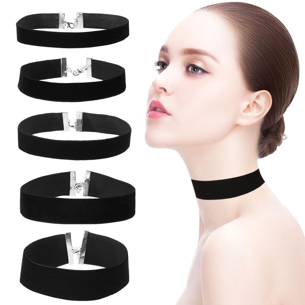 Velvet Ribbon Roll - 1PC Classic Vintage Velvet Choker Elegant