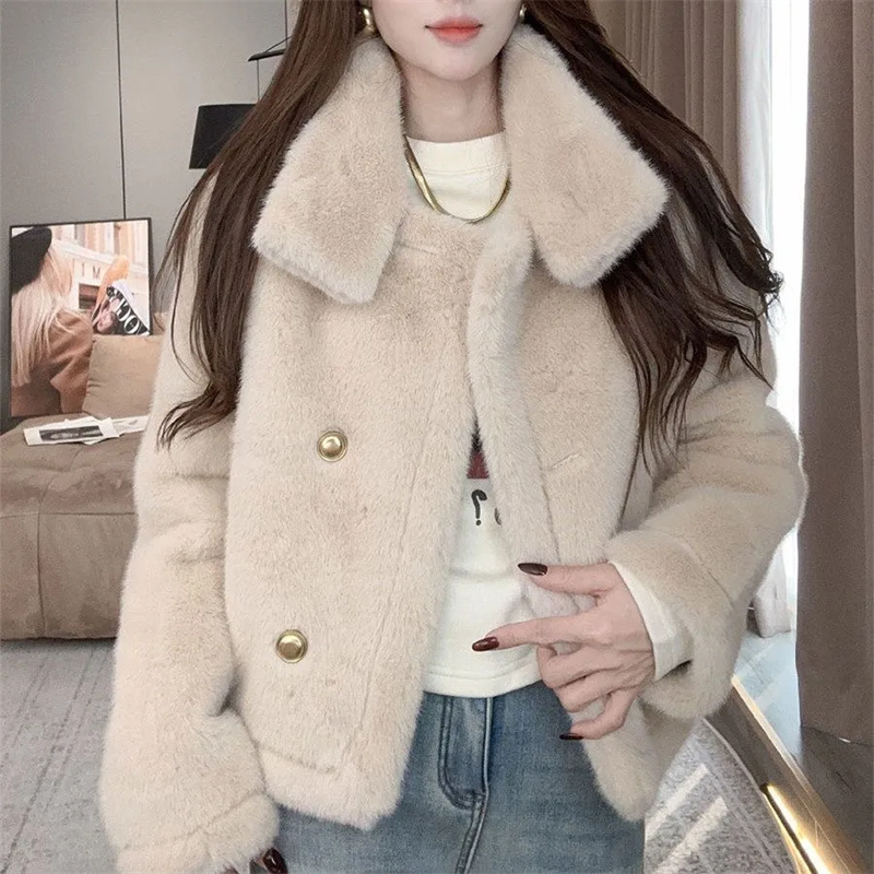 Mink Velvet Coat Female 2026 A - Velvet Ribbon Roll ulasan dan harga