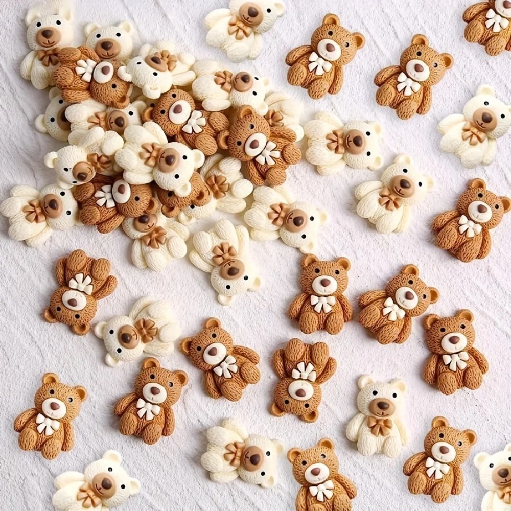 10-100pcs Cartoon Beige Coffee - Embellishments For Scrapbooking ulasan dan harga