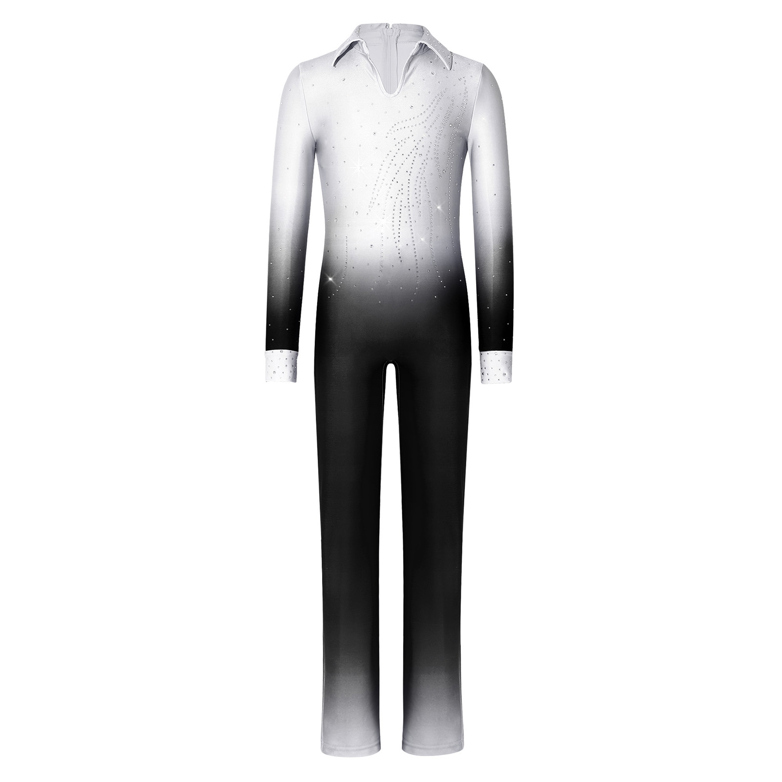 Kids Boys Figure Skating Dance - Rhinestone Banding Trim ulasan dan harga